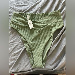 Aerie High waisted bikini bottoms